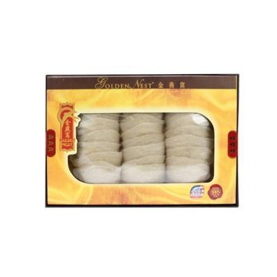 GOLDEN NEST Premium White Bird’s Nest AAA – 227 Grams (8 Oz.)