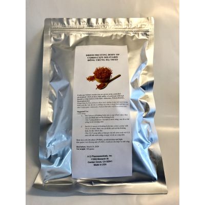 Dried Fruiting Body of Cordyceps Militaris (100g)