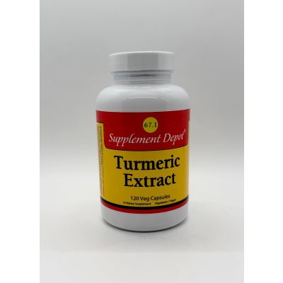 #67.1 Turmeric Extract (120 Veg Capsules)