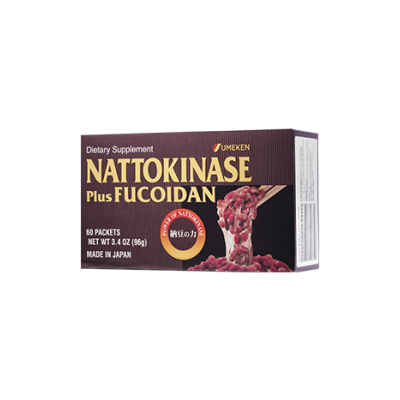 NATTOKINASE Plus Fucoidan (60 Packets)