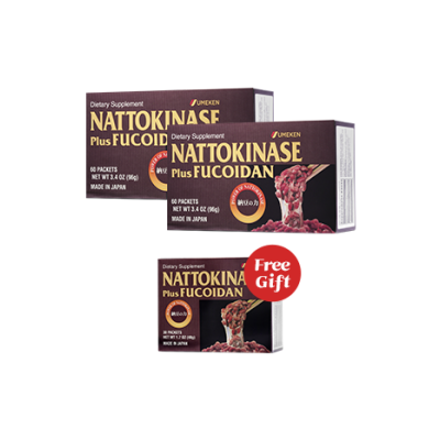 NATTOKINASE Plus Fucoidan - Special Set (5 months supply)