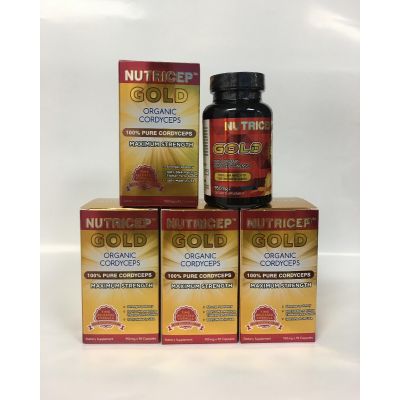 GOLD Nutricep Cordyceps - 950 mg (90 capsules) BUY 3 GET 1 FREE (Value: $85/each)