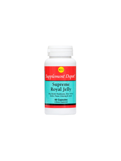 #63.1 Supreme Royal Jelly (60 Capsules) BUY 3 Get 1 FREE (Value: $50/each)