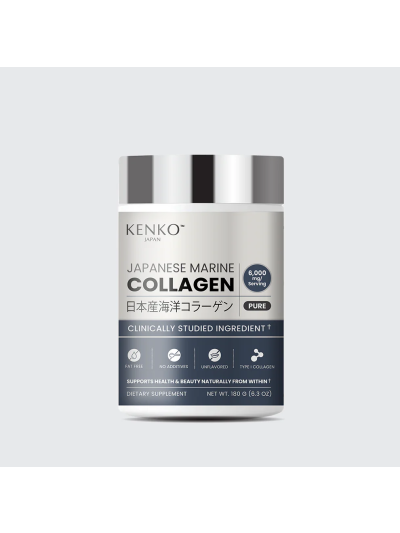 Kenko Japanese Marine Collagen (Net Wt. 180g/6.3 oz) BUY 3 GET 1 FREE (Value: $88/each)