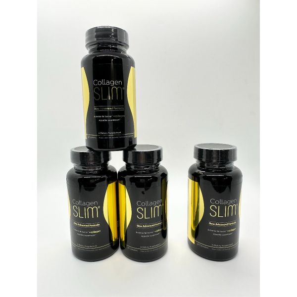 Collagen Slim - New Advanced Formula (30 Capsules) BUY 3 GET 1 FREE (Value: $50/each)