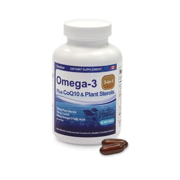 Omega3 + CoQ10 (60 Softgels)