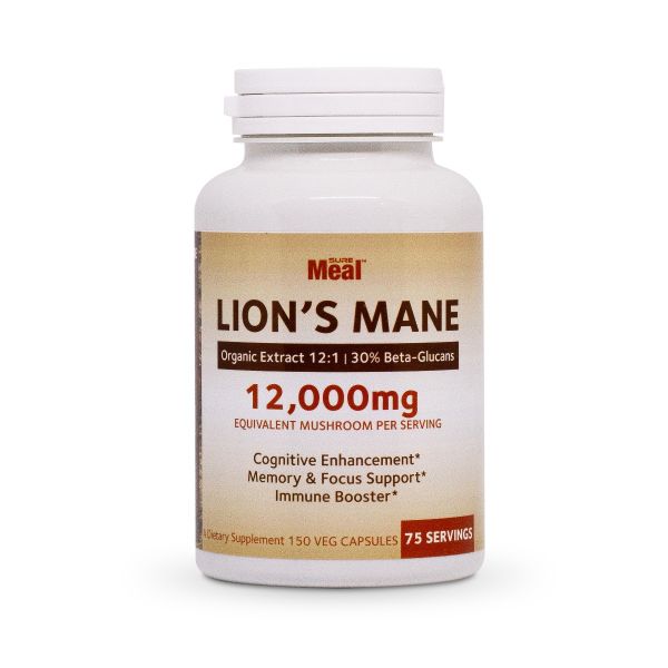 Lion's Mane - Nấm Hầu Thủ (150 Veg Capsules)