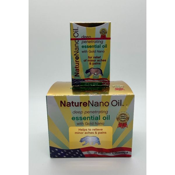 Nature Nano Oil - Dau Xoa Bop Con Gau Cong Nghe Nano (.27 fl oz/8 ml)